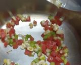 A picture of step 1 of Spinach Clear Soup.