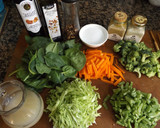 Foto del paso 1 de la receta: Verduras variadas de estación con arroz al estilo chino