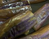 Foto langkah ke 2 dari resep Lodeh Jantung Pisang dengan Terong.