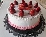 A picture of step 7 of Strawberry Tres Leches Cake 🍓..!.