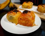 Foto langkah ke 7 dari resep Bolen Pisang Coklat Keju dengan Korsvet atau Pastry Fat.