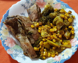 Foto del paso 7 de la receta: Costillas guisadas a fuego lento, con brócoli y maíz