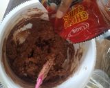 Foto langkah ke 2 dari resep Almond Choco Oatmeal Cookies.