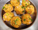 A picture of step 3 of Mix Vegetable Red Poha Cutlet.