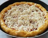 Foto langkah ke 7 dari resep Pizza Teflon Labu Kuning.