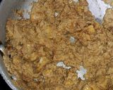 A picture of step 2 of Atta Gur Burfi.