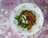Foto langkah ke 6 dari resep Ca Kangkung Gurita.