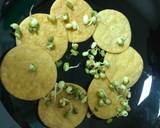 Sprouts with papdi Bhel recipe step 3 photo
