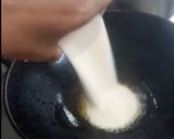 A picture of step 1 of Rava kesari.