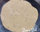 A picture of step 2 of Tapioca and Wheat flour Rotis.