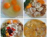 รูปขั้นตอนการทำที่ 1 ของ ไข่เจียวต้มยำกุ้ง