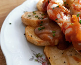 Foto del paso 13 de la receta: Patatas arrieras con allioli de la glasé de gambas