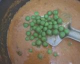 A picture of step 14 of Tandoori stuffed mushroom mattar masala (no garlic,no onion).