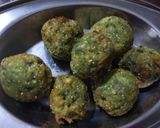 A picture of step 4 of Hara Bhara Kabab.