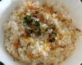 A picture of step 5 of Kathiyawadi kadhi.