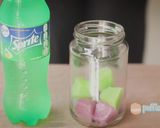 Foto langkah ke 3 dari resep Minuman Segar Pelangi.