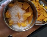 A picture of step 3 of Mango juice.