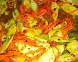 A picture of step 3 of Creamy Fajita pasta.