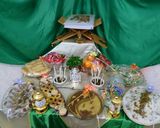عکس مرحله 8 از دستور حلوا مجلسی دو رنگ