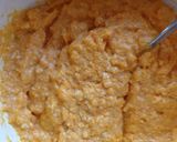 A picture of step 2 of Butternut flapjack (pampoen koekies).