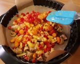 Foto del paso 16 de la receta Pastel de quinoa roja con verduras y manzana!!!
