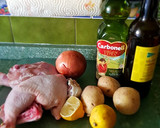 Foto del paso 1 de la receta: Cuartos de pollo al horno
