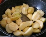 Une image de l'étape 3 de Tarte tatin aux pommes et au miel.