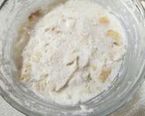 A picture of step 1 of Pav pudding.