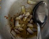 A picture of step 2 of Parappu Paysam.