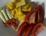 Hình bước làm 2 của món Canh chua cá bóp