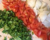A picture of step 4 of Charro Beans with Pickled Pork Skin.