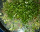A picture of step 7 of Lemon coriander soup.