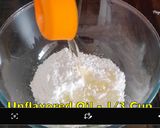 A picture of step 3 of Eggless Vanilla Sponge Cake.