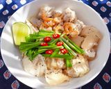 Hình bước làm 4 của món Hoành Thánh nước