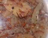 A picture of step 2 of Kashmiri pulao.