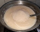A picture of step 2 of Rava Sheera/Suji Halwa.