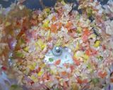 A picture of step 2 of Oats and vegetable pancakes.