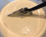 A picture of step 7 of Japanese baked cheesecake.
