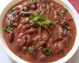 A picture of step 10 of Red Bean Curry (oil free).
