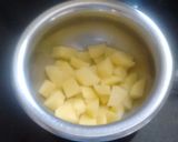 A picture of step 1 of Javvarisi Oats Vada/sabudana oats vada.
