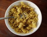 A picture of step 1 of Baked Sweet Potato Cakes.