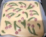 A picture of step 5 of Cherry Roll Cake🍒.
