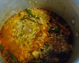 A picture of step 3 of Vegetable pulao in pressure cooker.