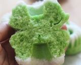Foto langkah ke 4 dari resep Putu Ayu Pandan Manis Gurih dan Lembut.
