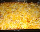 A picture of step 3 of E-Z Chicken Tortilla Bake.