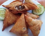 A picture of step 12 of Beef Samosas.
