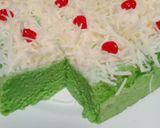 Foto langkah ke 5 dari resep Brownis Pandan Keju.