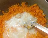 A picture of step 3 of Carrot Halwa or Gajar Halwa.
