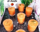 Une image de l'étape 4 de Gaspacho de tomates 🍅 # août.