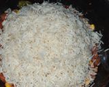 A picture of step 4 of Mexican Rice.